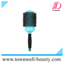 Professional Nylon and Boar Bristle Mixed Strong Styling Round Hair Brush